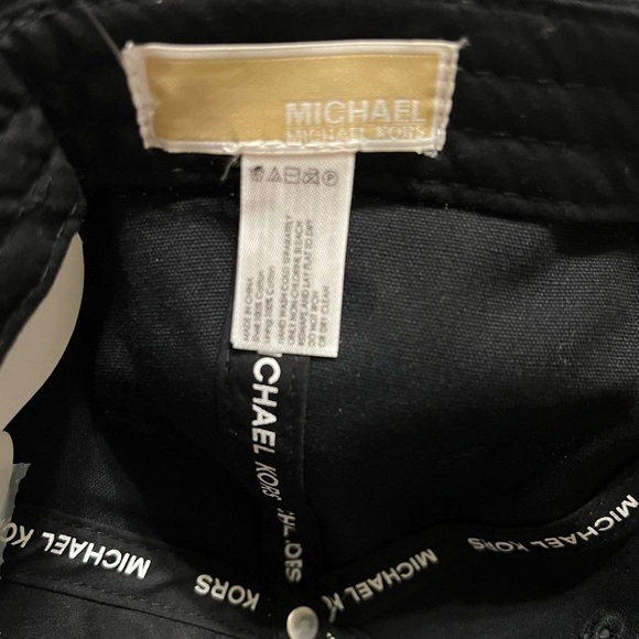 Black Monogram Michael Kors Hat main image 3